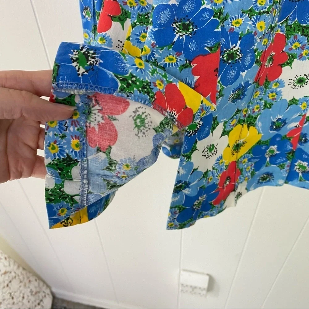 VTG 70s Peter Popovitch‎ Floral skirt Size S 27